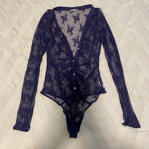 Free People Lady Lux Bodysuit